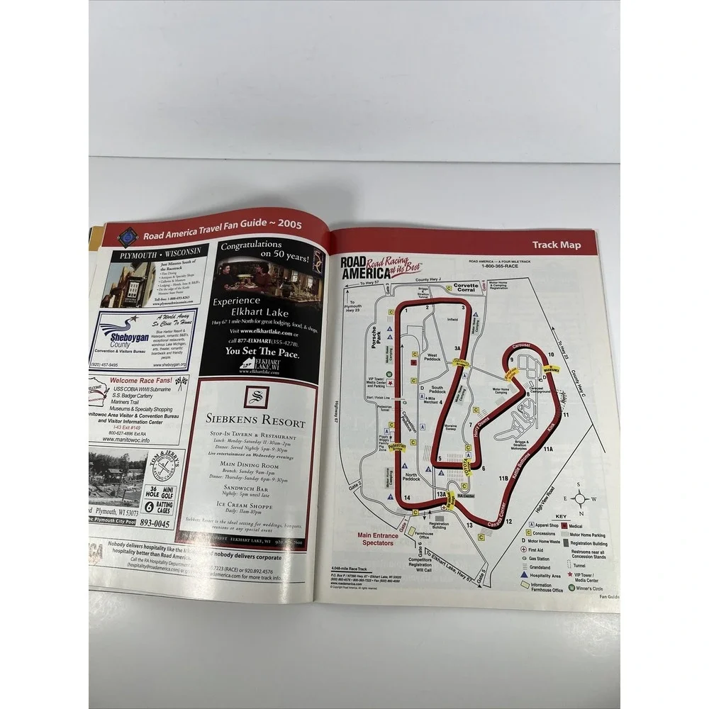 2005‎ program Formula 1 Reunion-Mario Andretti 50th Road America Int'l Challenge